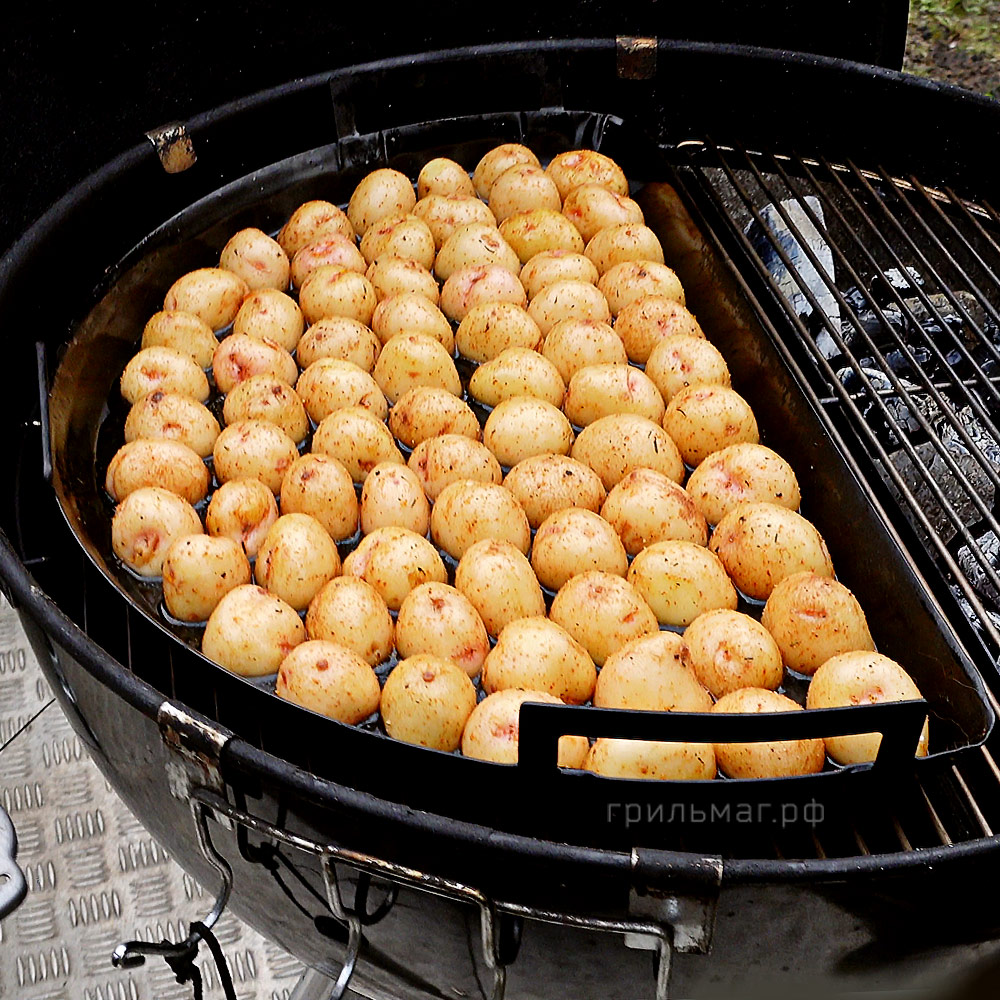 Поддон Drip ‘N Roast для корзины SnS 57 см Поддон Drip для корзины Slow ‘N Sear 57 см