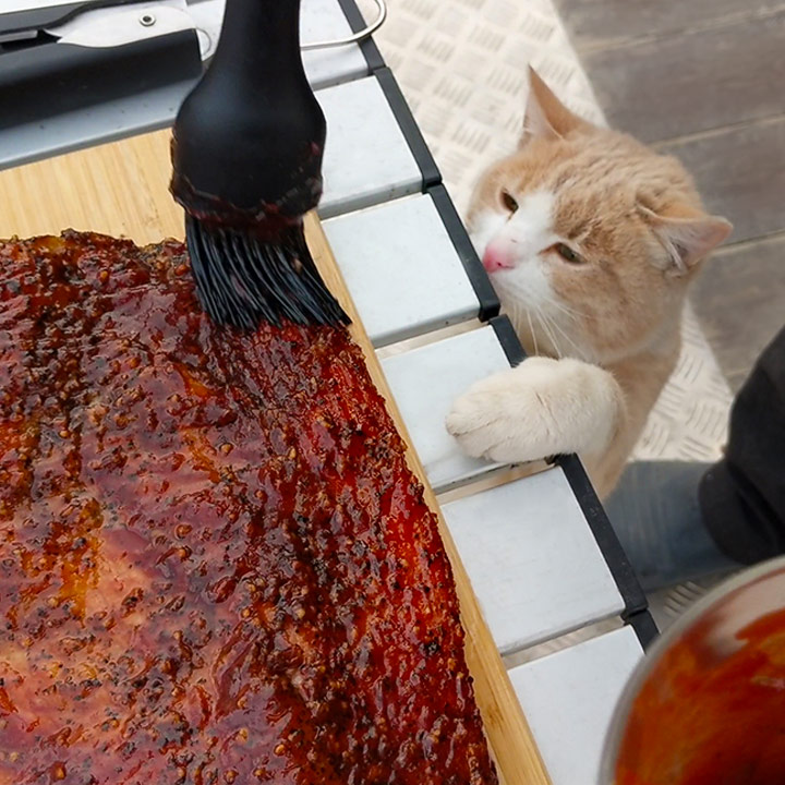 Соус барбекю с коньяком Sweet Cognac, Black swan, 510 г, ст/б