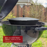 Казан чугунный с крышкой, 10 л