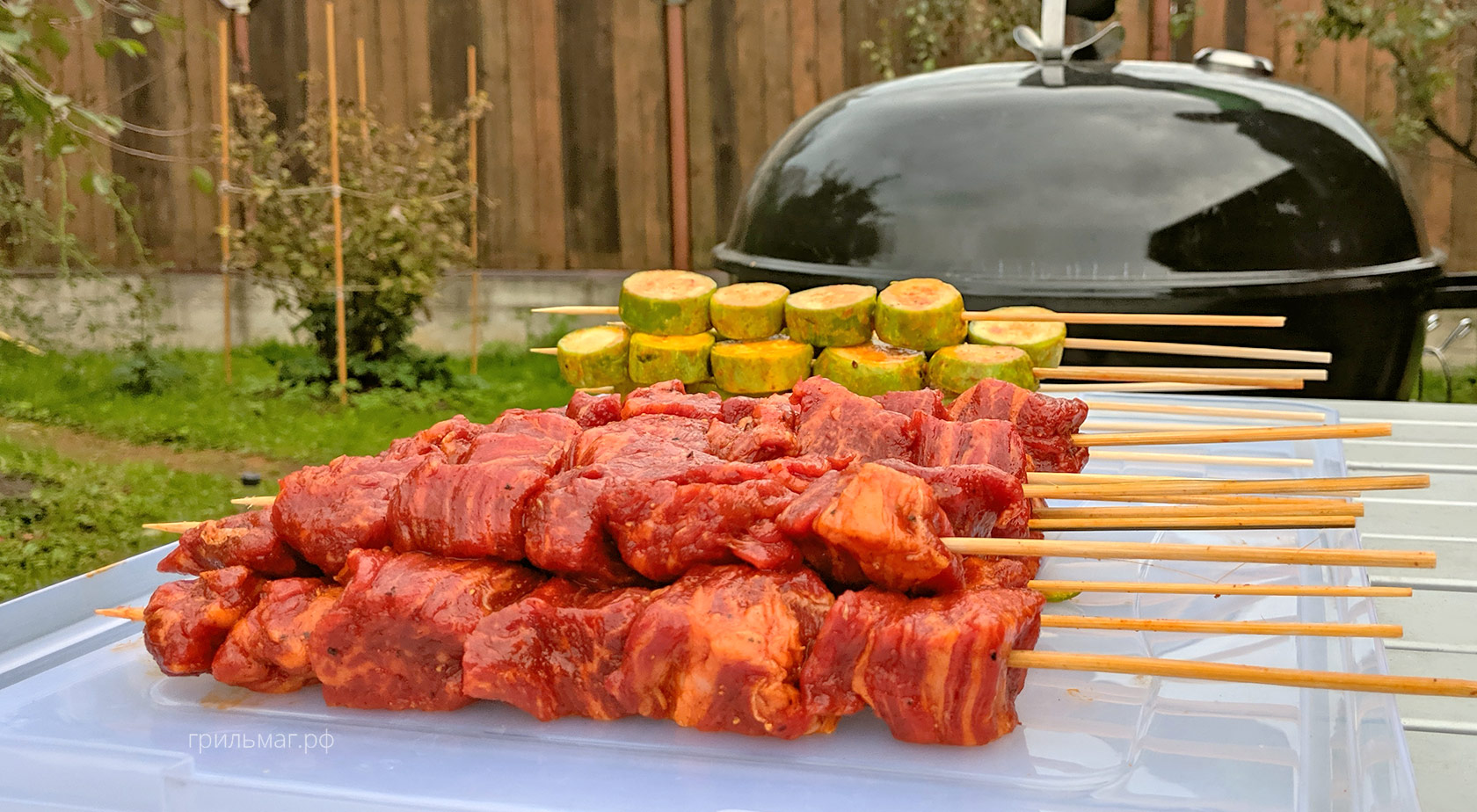 5 главных расходников в арсенале гриль-мастера овощи и мясо на шпажках