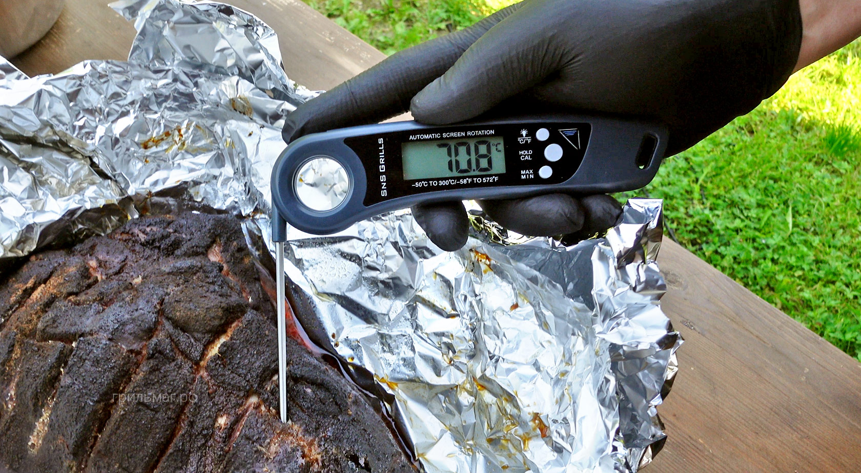 Как пользоваться термометром для мяса и щупом для решетки измеряем температуру мяса с помощью снс-100