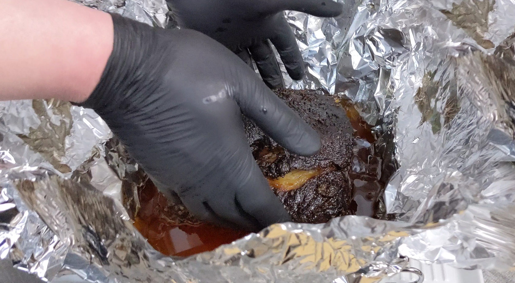 фольга как обертка для брискета