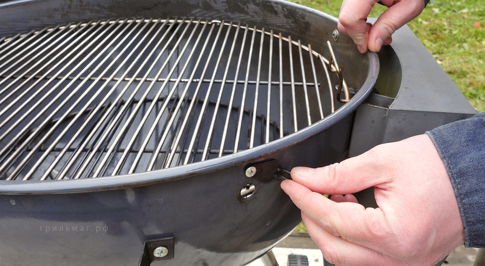 Обзор угольного гриля SnS Kettle