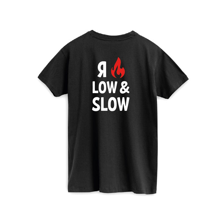 Футболка «Low-and-slow», черная Футболка Low-and-slow, черная