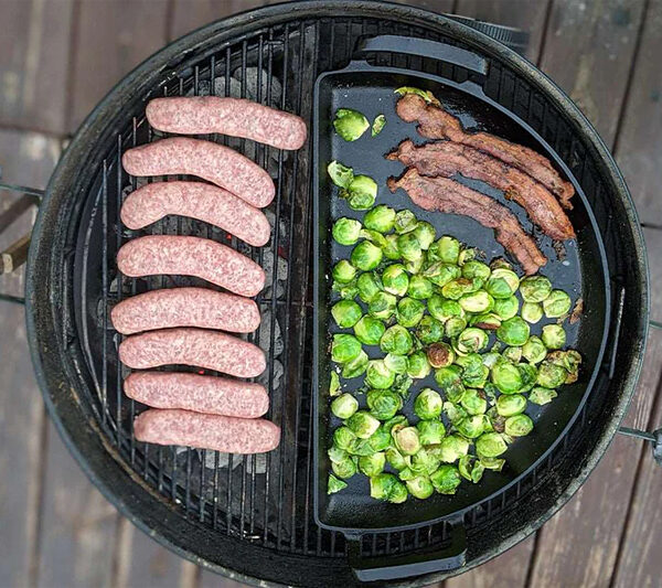 Чугунный поддон Drip ‘N Griddle Cast Iron для корзины SnS 57 см