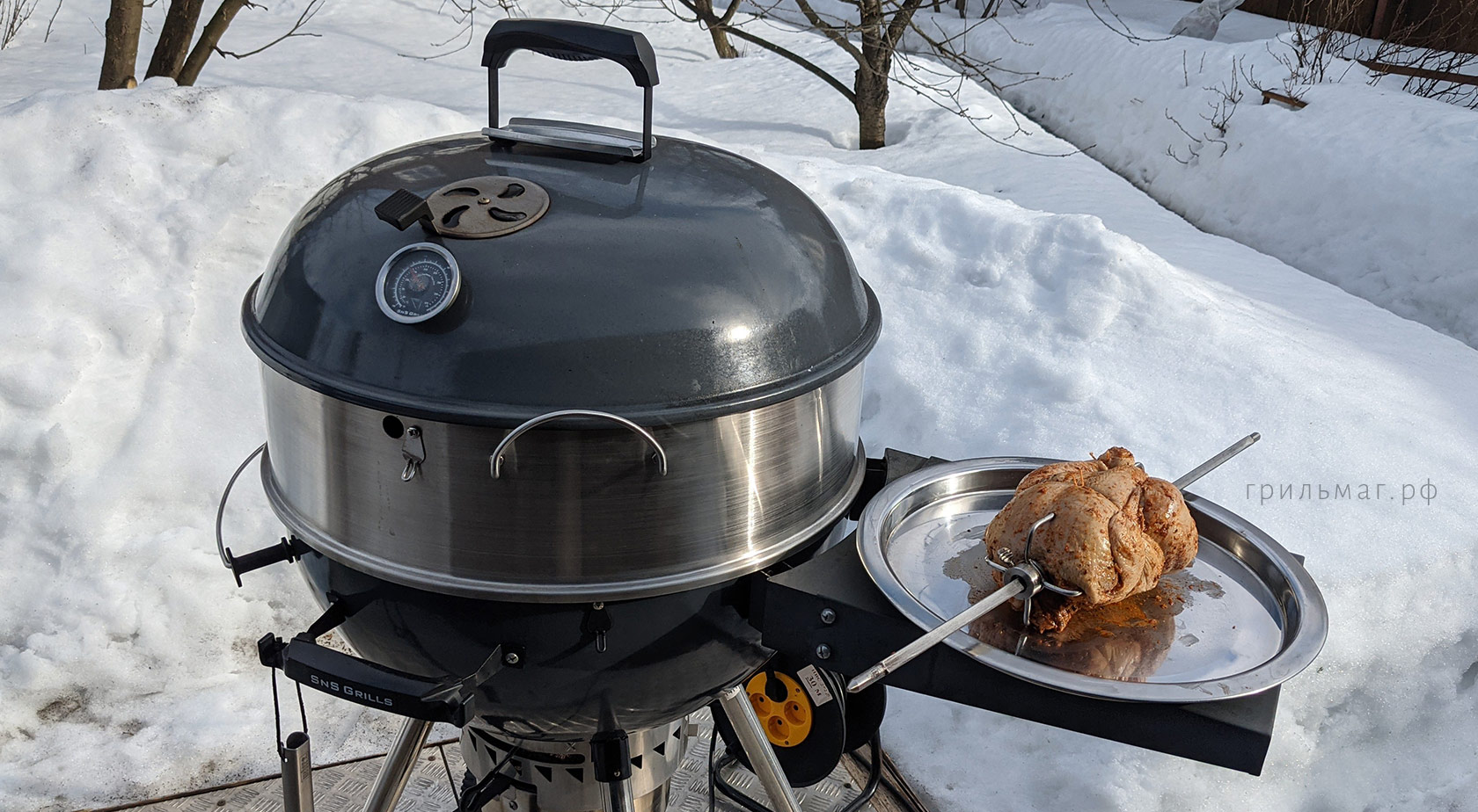 Готовим на гриле зимой: какие блюда и аксессуары выбрать