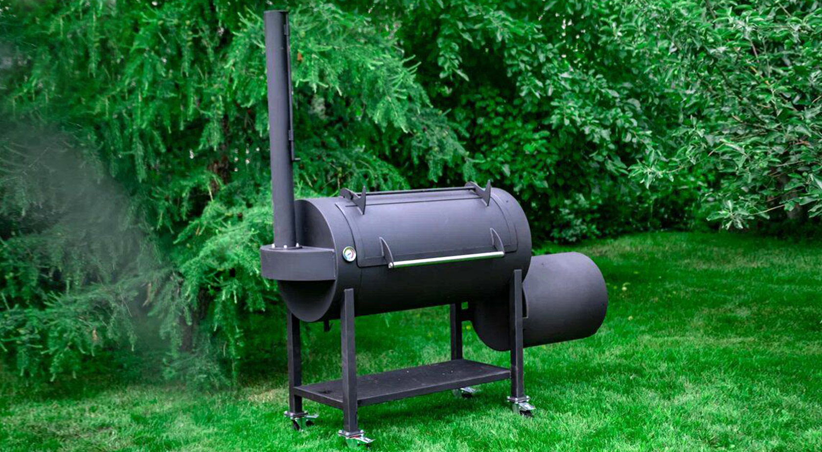 Как устроен классический офсетный смокер Как устроен классический офсетный смокер