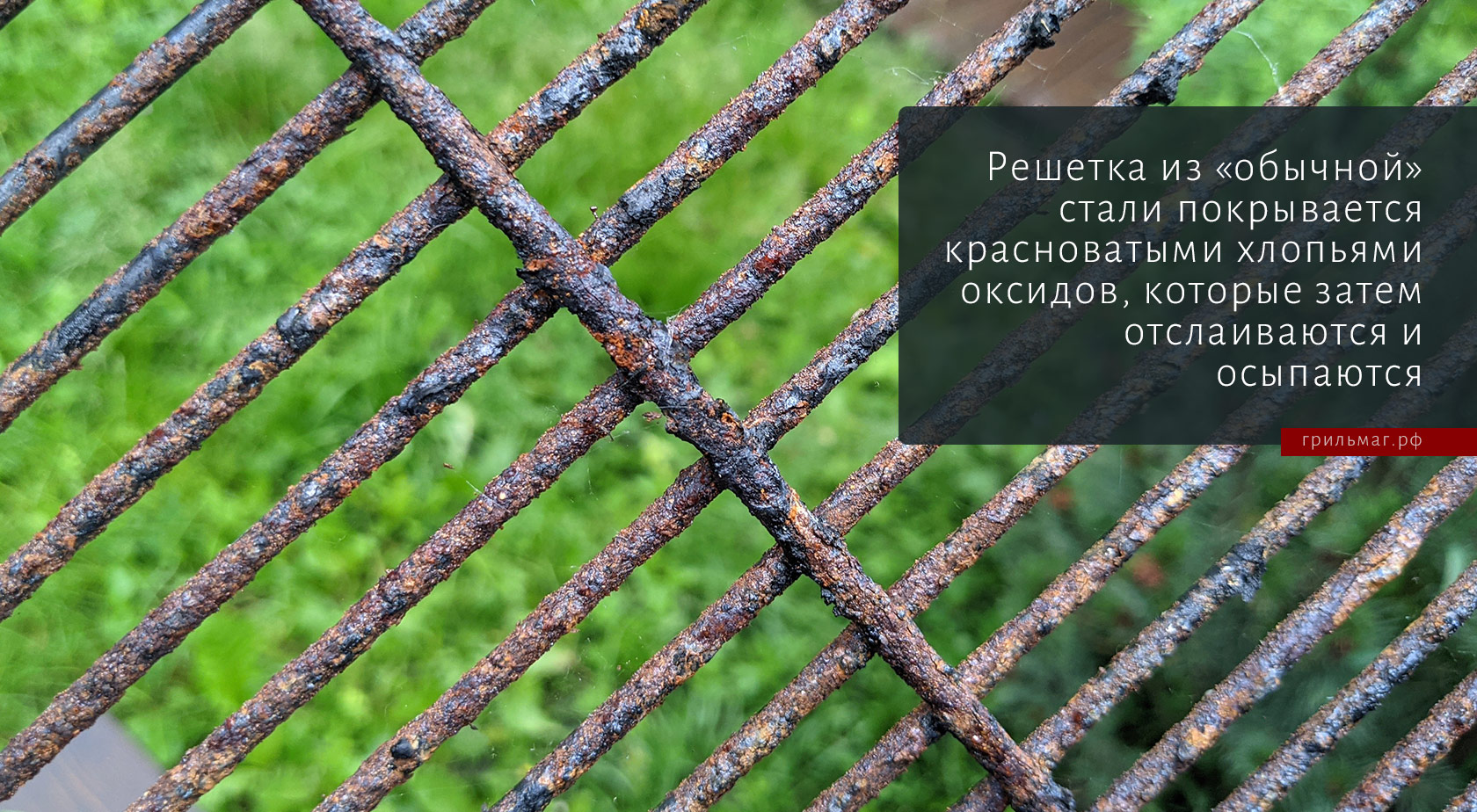 Почему в гриле ржавеет нержавейка? Почему в гриле ржавеет нержавейка?