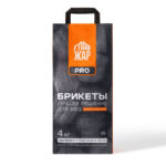 Угольные брикеты ГлавЖар Pro, 4 кг