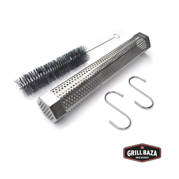Трубка для копчения Grillbaza, нерж.