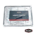 Многофункциональный поддон с решёткой Grillbaza, нерж. - Image 4