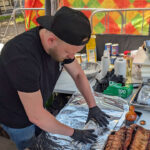 Кепка «Гриль-Барбекю Клуб», чёрная/золотая - Image 6