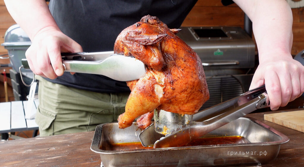 Лайфхак: курица на шейкере вместо банки!