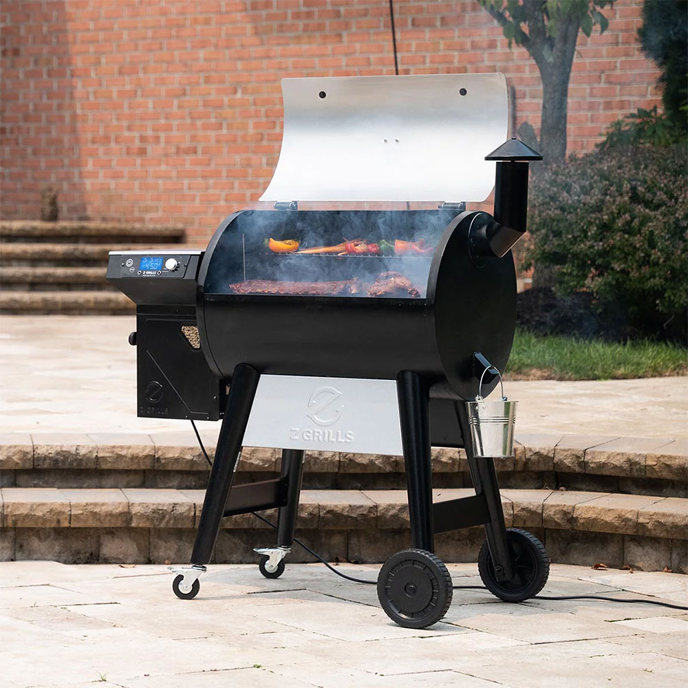 Пеллетный гриль Z Grills 700 WiFi Пеллетный гриль Z Grills 700 WiFi