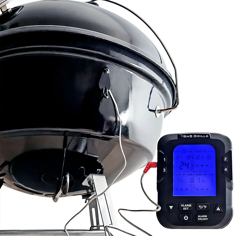 Угольный гриль SnS Travel Kettle, с корзиной SnS, 47 см, черный Угольный гриль SnS Travel Kettle, с корзиной SnS, 47 см, черный