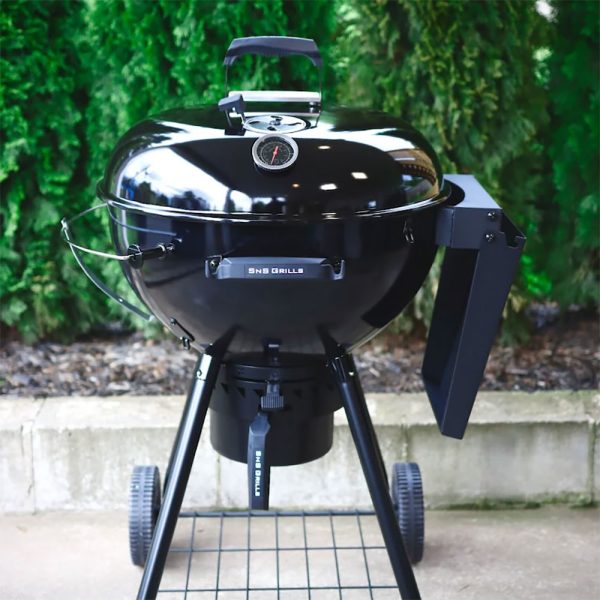 Откидной боковой столик для грилей SnS Kettle 57 см